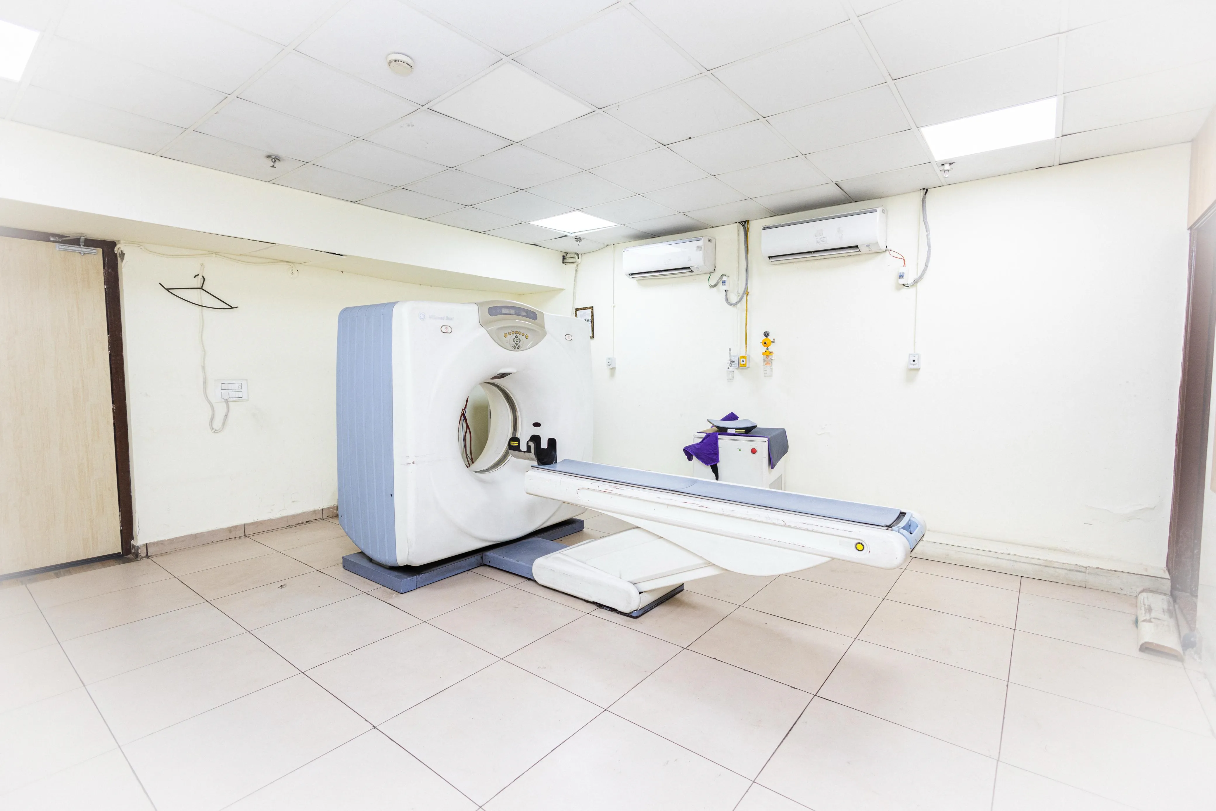 CT imaging room at Virat Hospitals